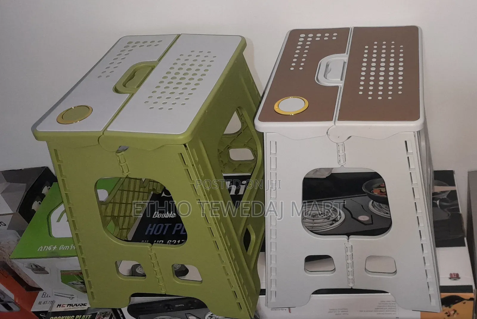 Portable And Folding Stool ትልቁ ተጣጣፊ ወንበር