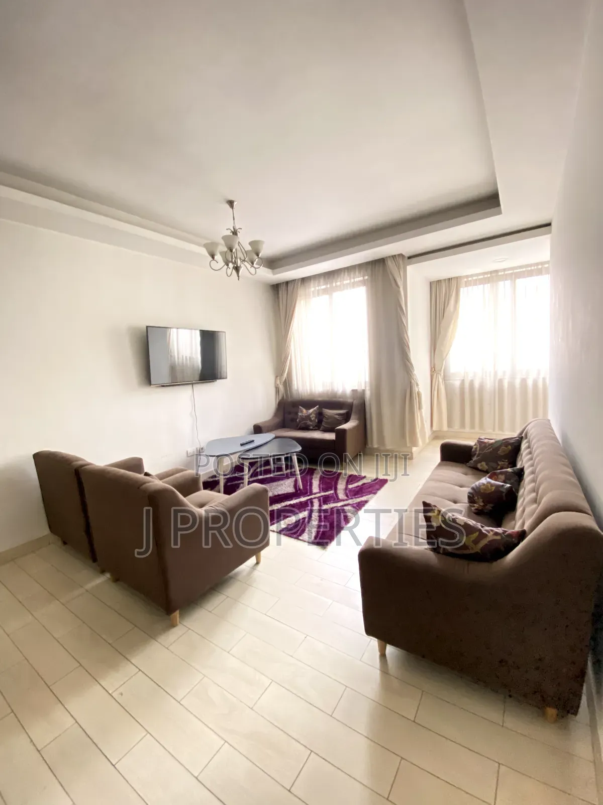 Furnished 3bdrm Apartment in Kirkos for rent