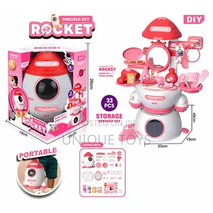 Photo - Rocket Make-Up and Dresses Set, 33 PCS