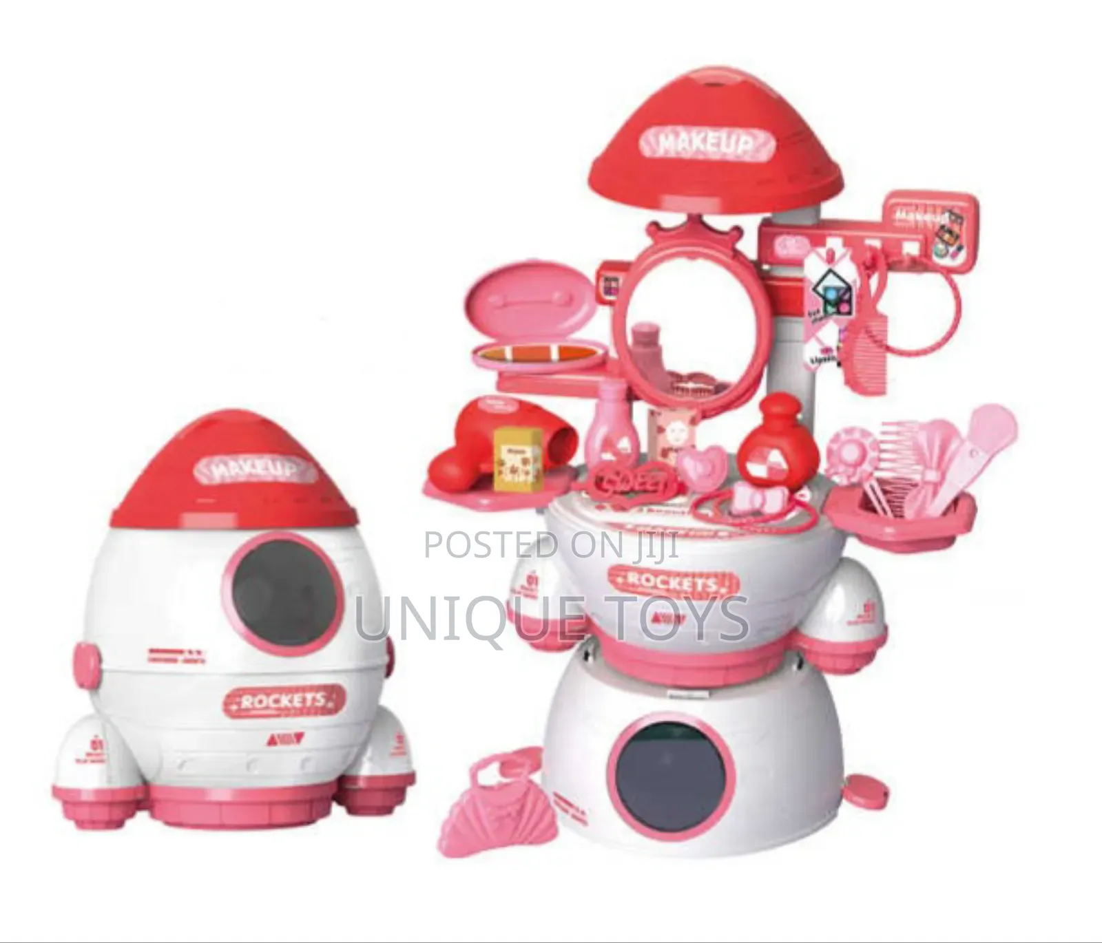 Rocket Make-Up and Dresses Set, 33 PCS