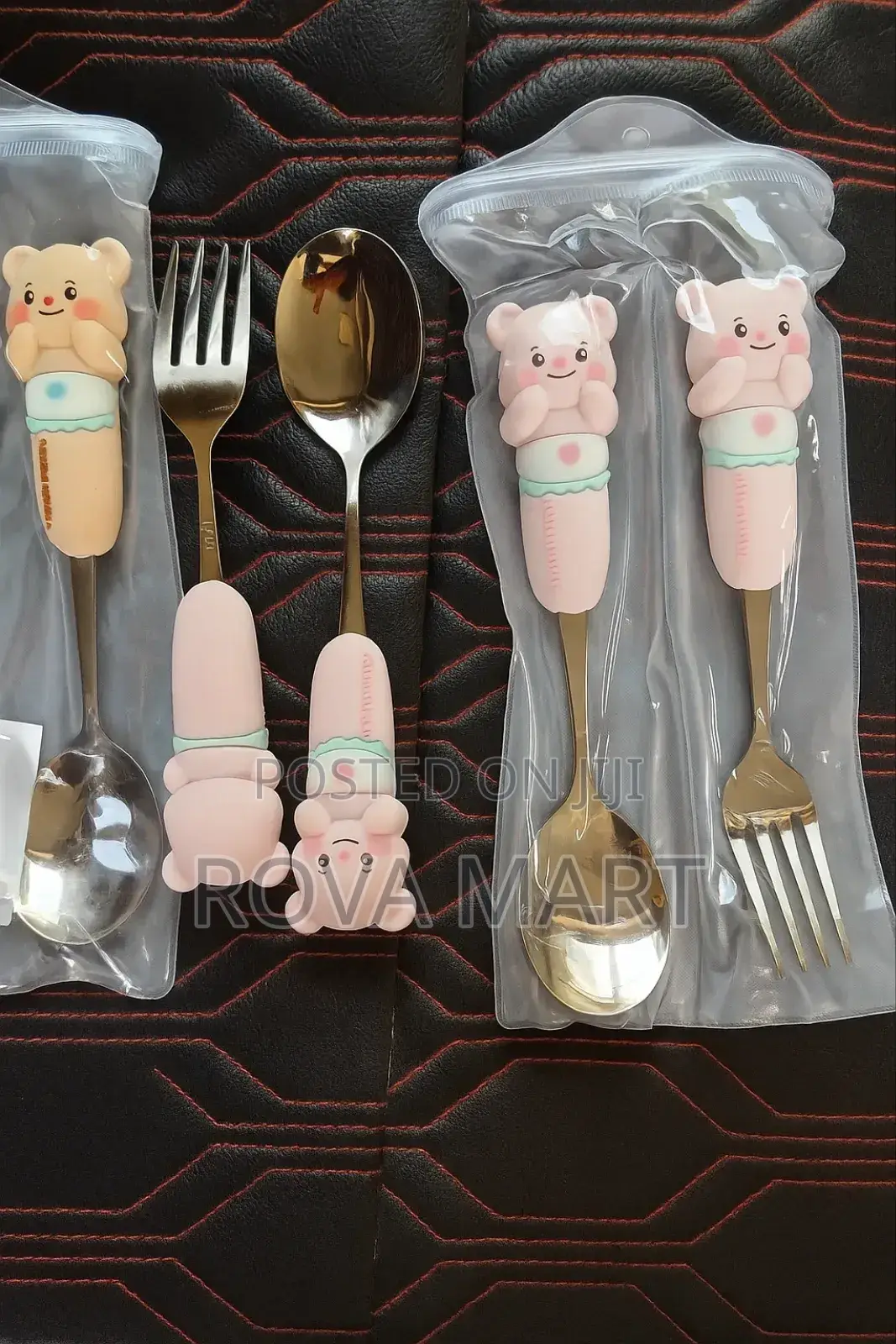 Kids Flatware Spoon Fork Set
