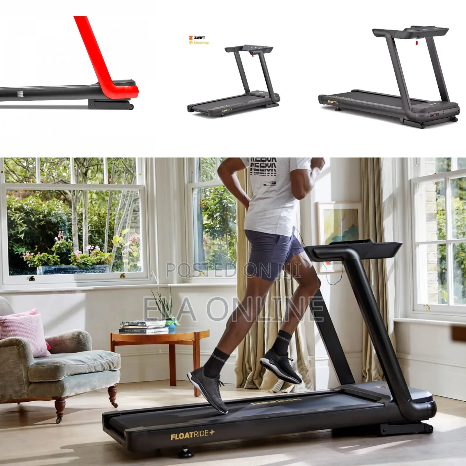 Best Home Fitness Running Machine(ሪቡክ ትሬድሚል)