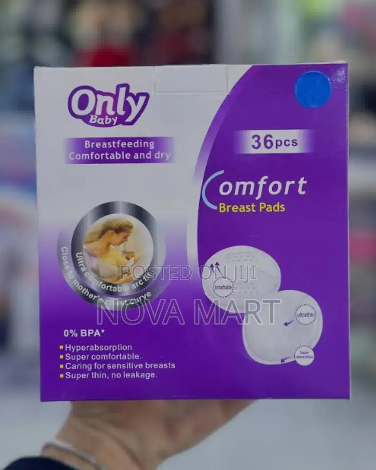 36 Pc Comfort Breast Pads