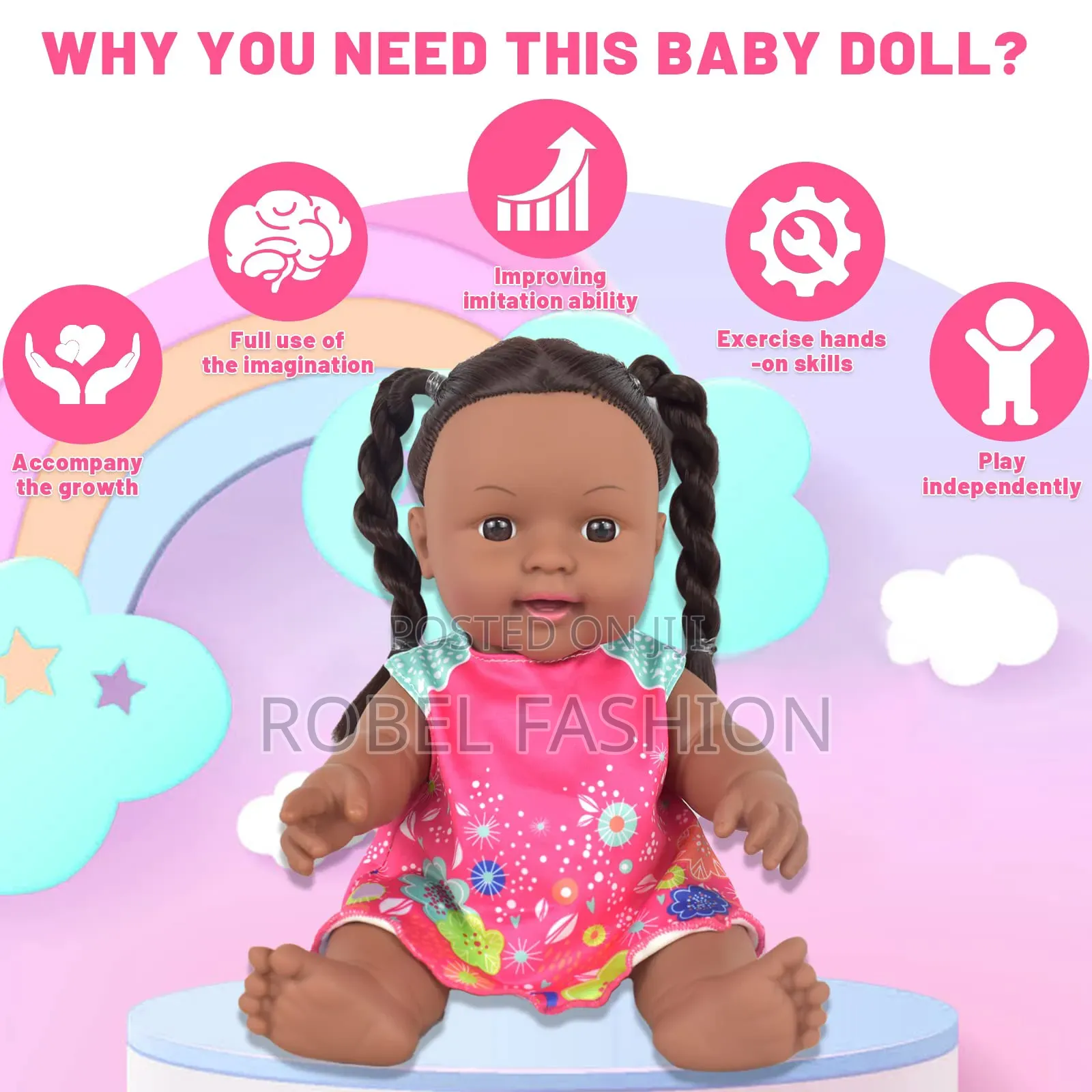 Doll Toys for Kids የልጆች መጫወቻ አሻንጉሊት Ashangulit Kids Toy Doll