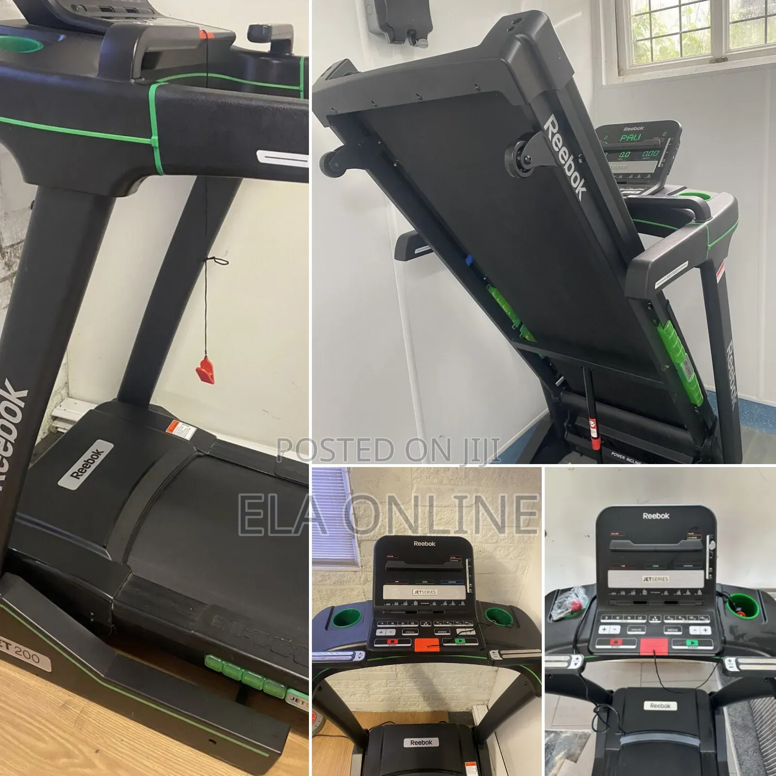 (Reebok J200 Treadmill)በጣም አስደሳች ቅናሽ የአካል ብቃት እንቅስቃሴ ስፖርተኞች