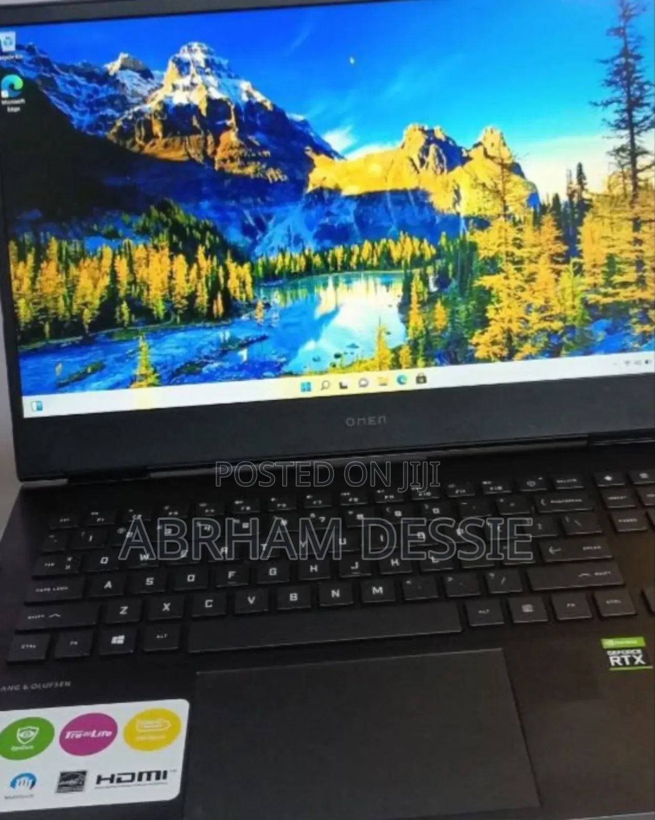 New Laptop HP Omen 16 16GB AMD Ryzen 7 SSD 512GB