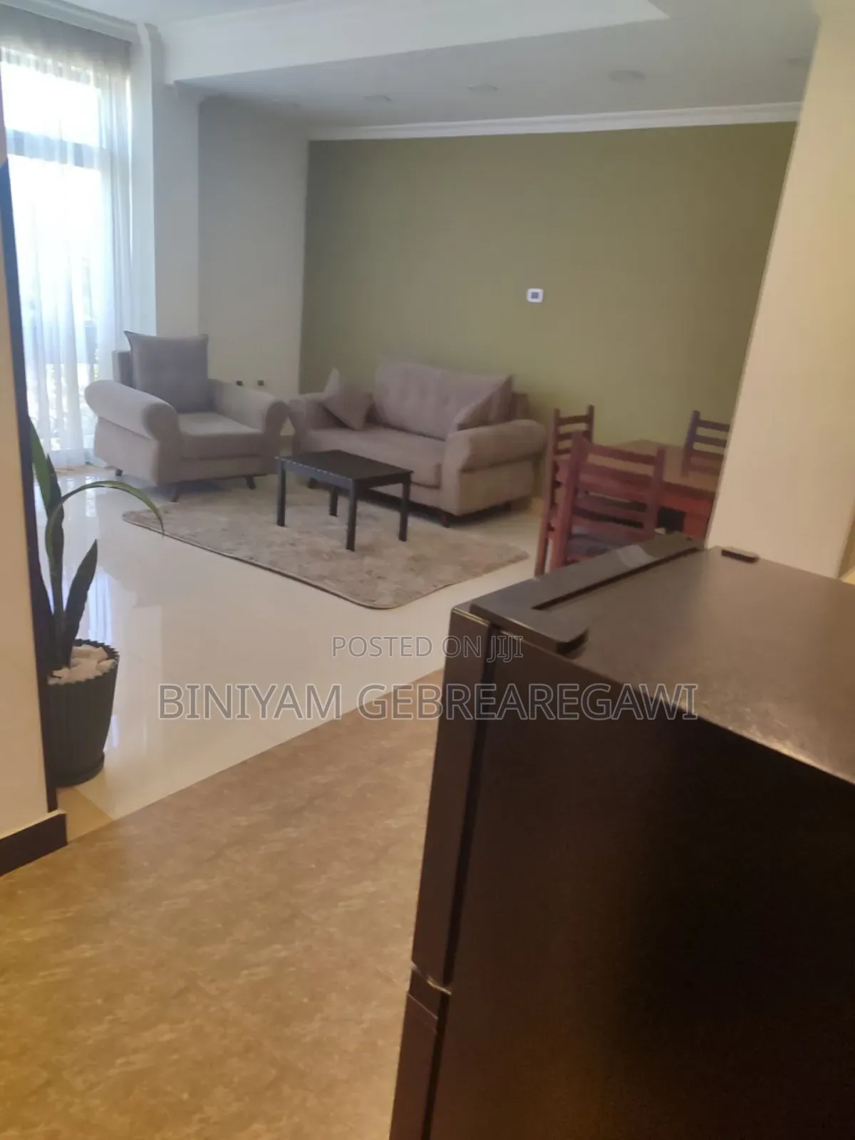 Furnished 2bdrm Apartment in Apartment, Yeka for rent