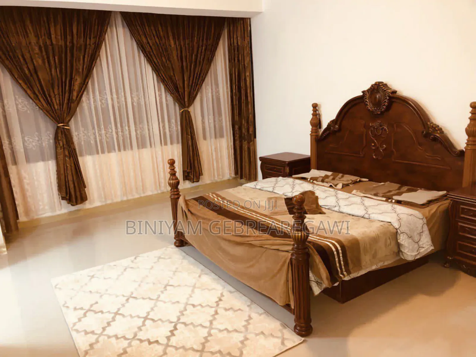 Furnished 8bdrm House in G+2, Yeka for rent
