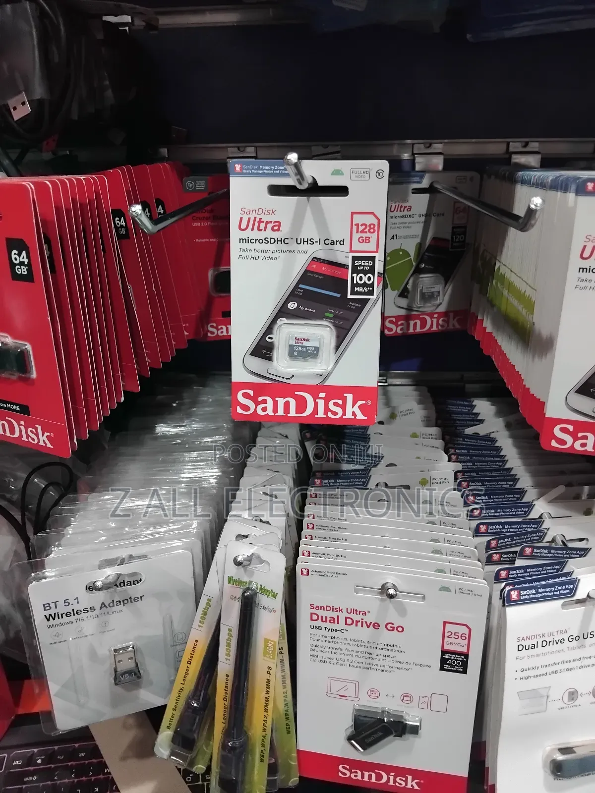 Sandisk 128gb Memory