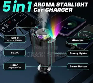 5in1 Multifunction Car Charger