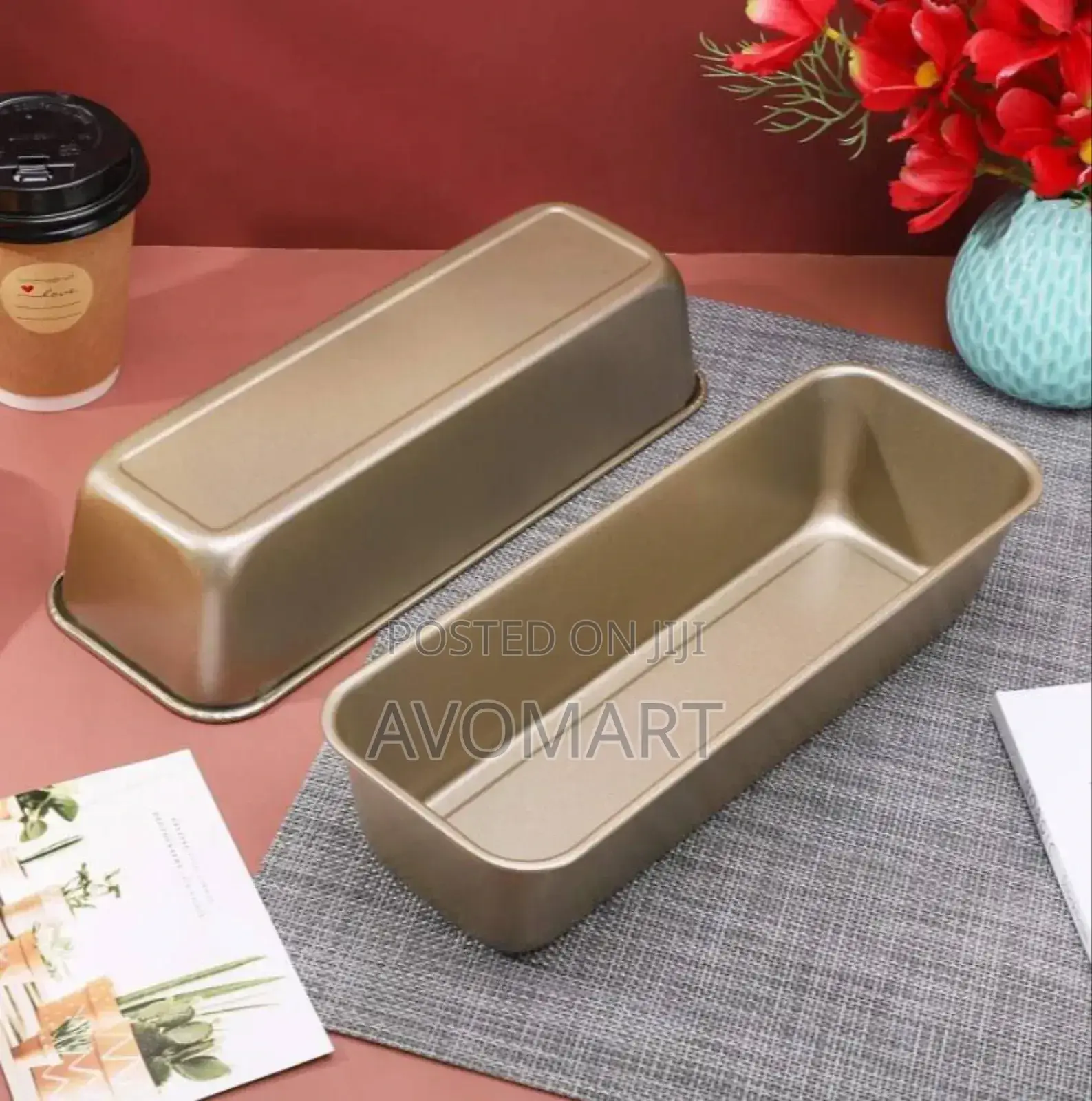 1pc Stainless Steel Loaf Pan