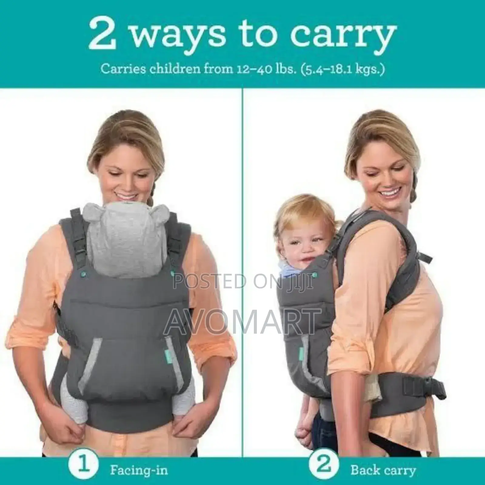 Premium Infantino Baby Carrier