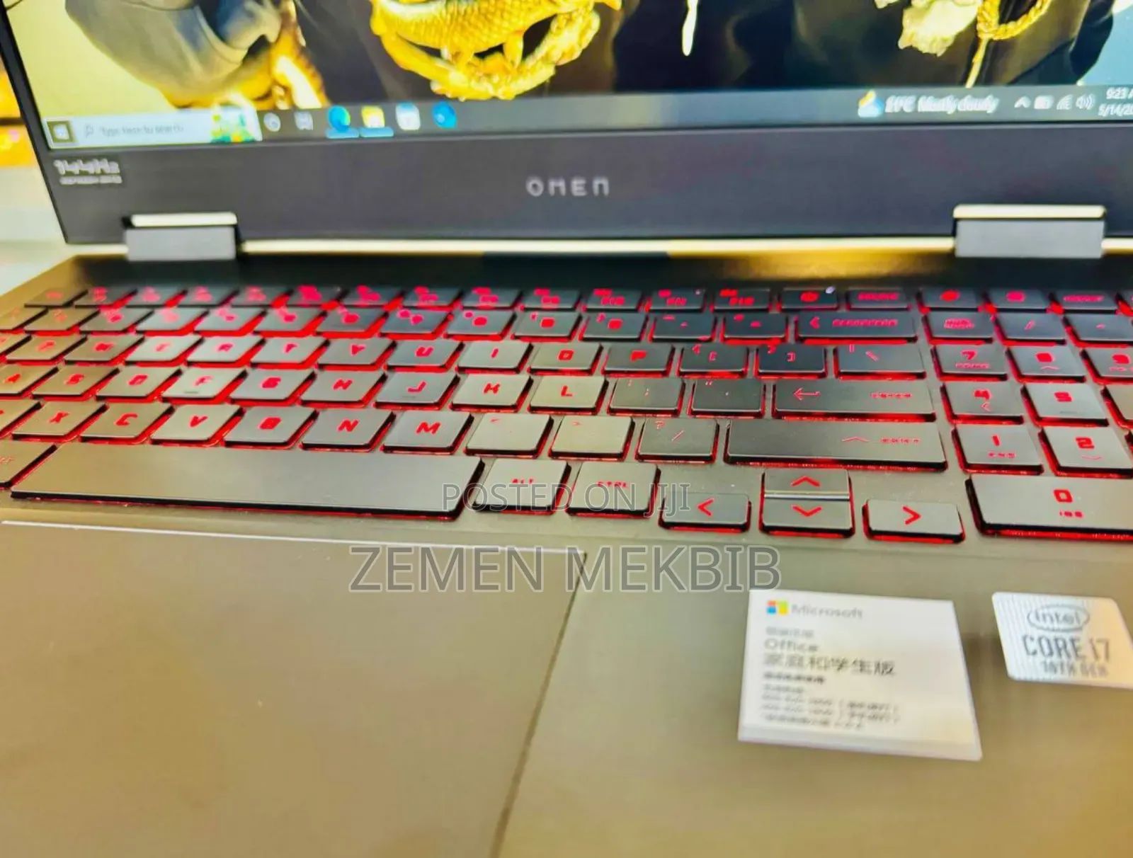 New Laptop HP Omen 15 16GB Intel Core I7 SSD 1T