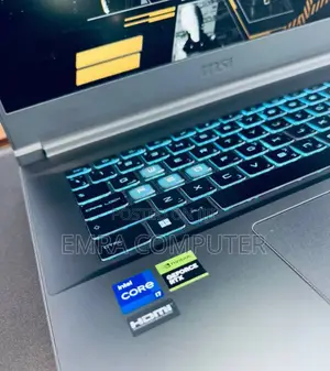 New Laptop MSI GF63 16GB Intel Core I7 SSD 1T