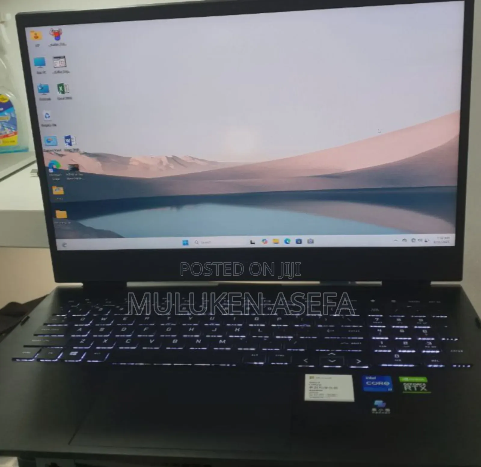 New Laptop HP Omen 16 16GB Intel Core I7 SSD 512GB