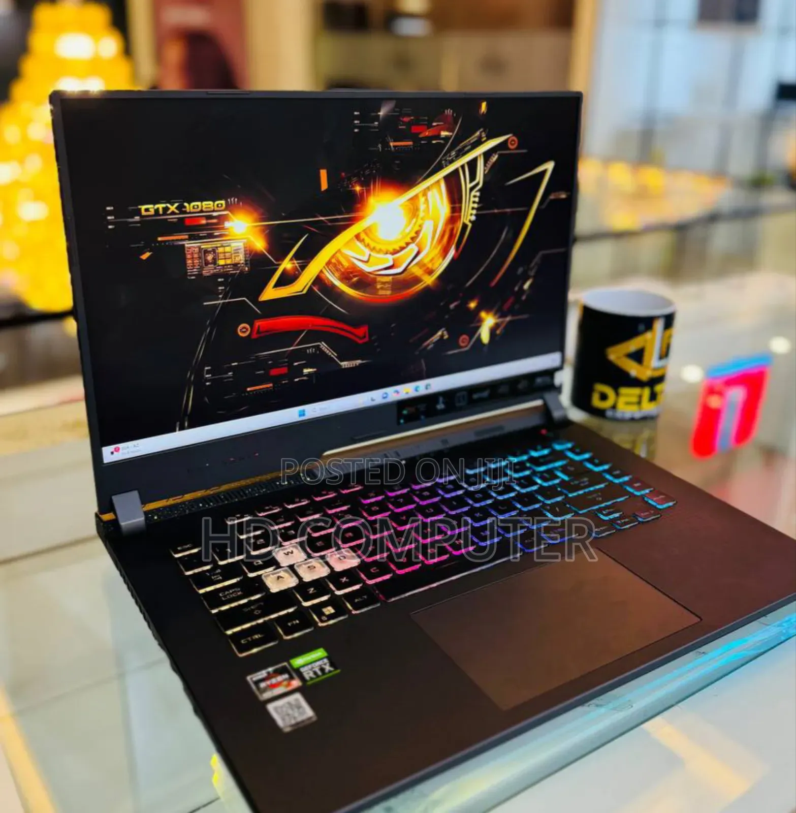 New Laptop Asus ROG Strix G15 16GB AMD Ryzen 9 SSD 512GB