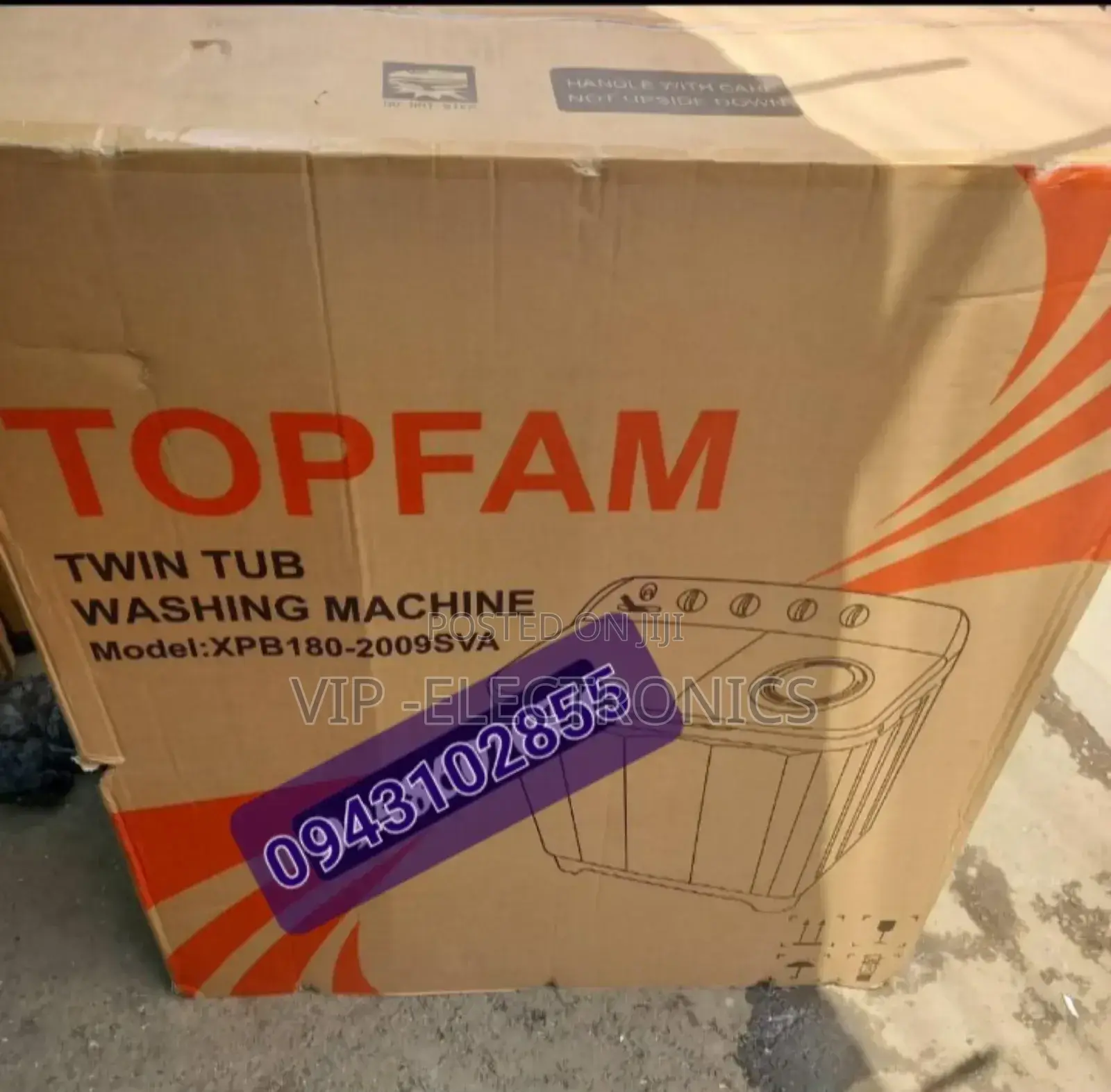 Top Fam Washing Machin 16kg