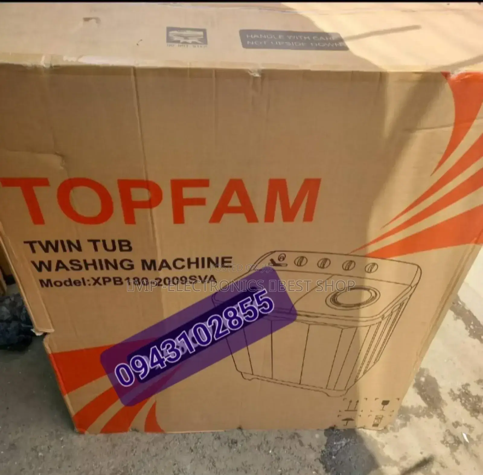 Top Fam Washing Machin 16kg