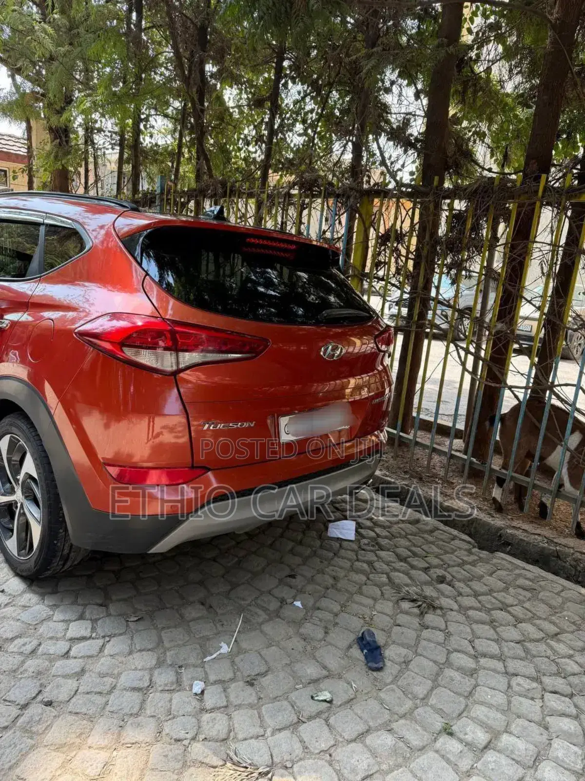 Hyundai Tucson 2017 Orange