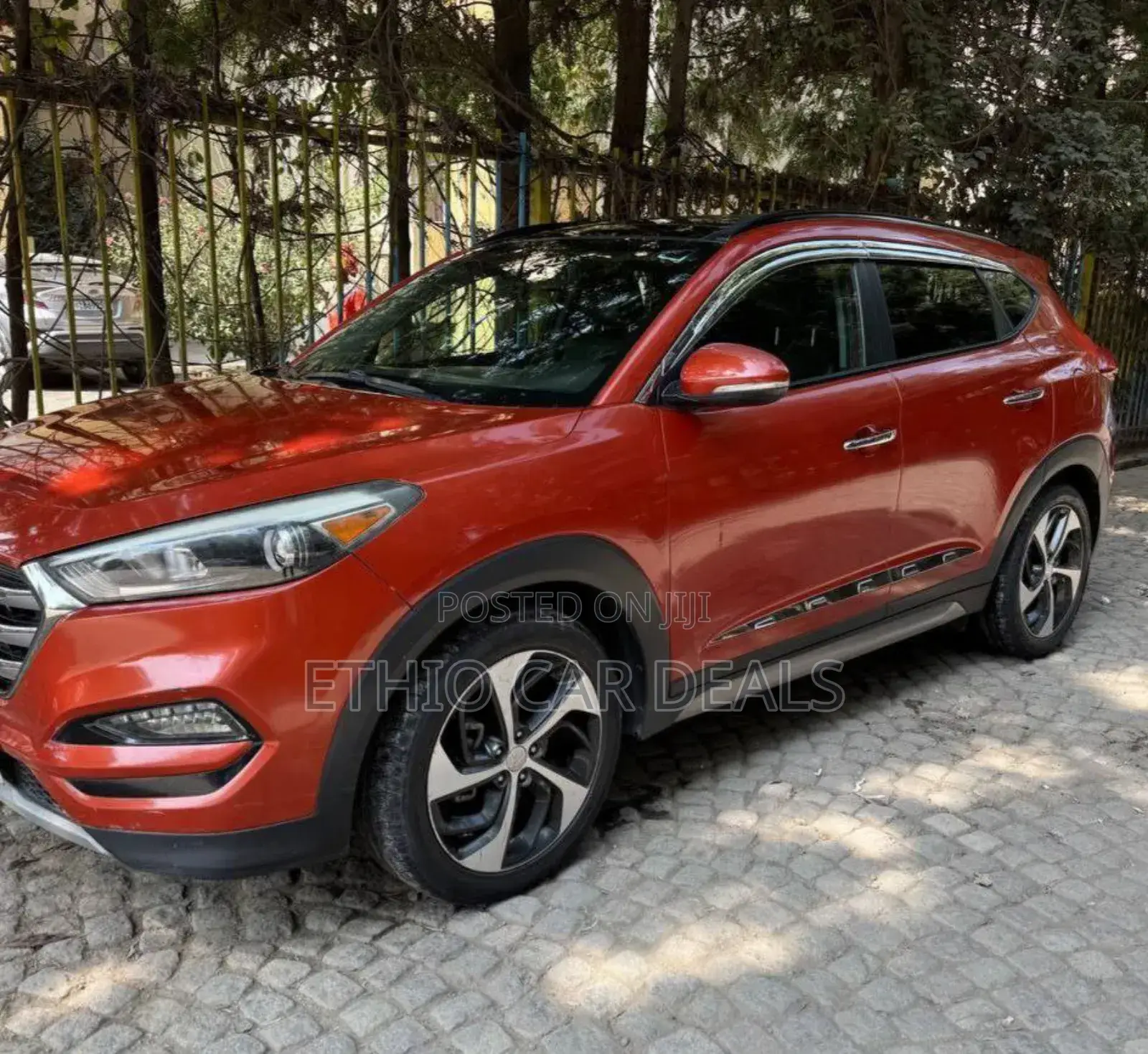 Hyundai Tucson 2017 Orange