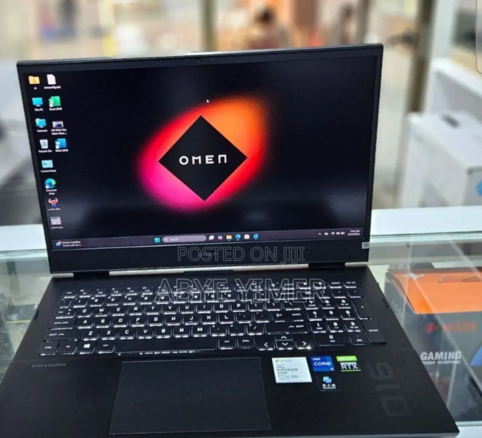 New Laptop HP Omen 16 16GB Intel Core I7 SSD 512GB