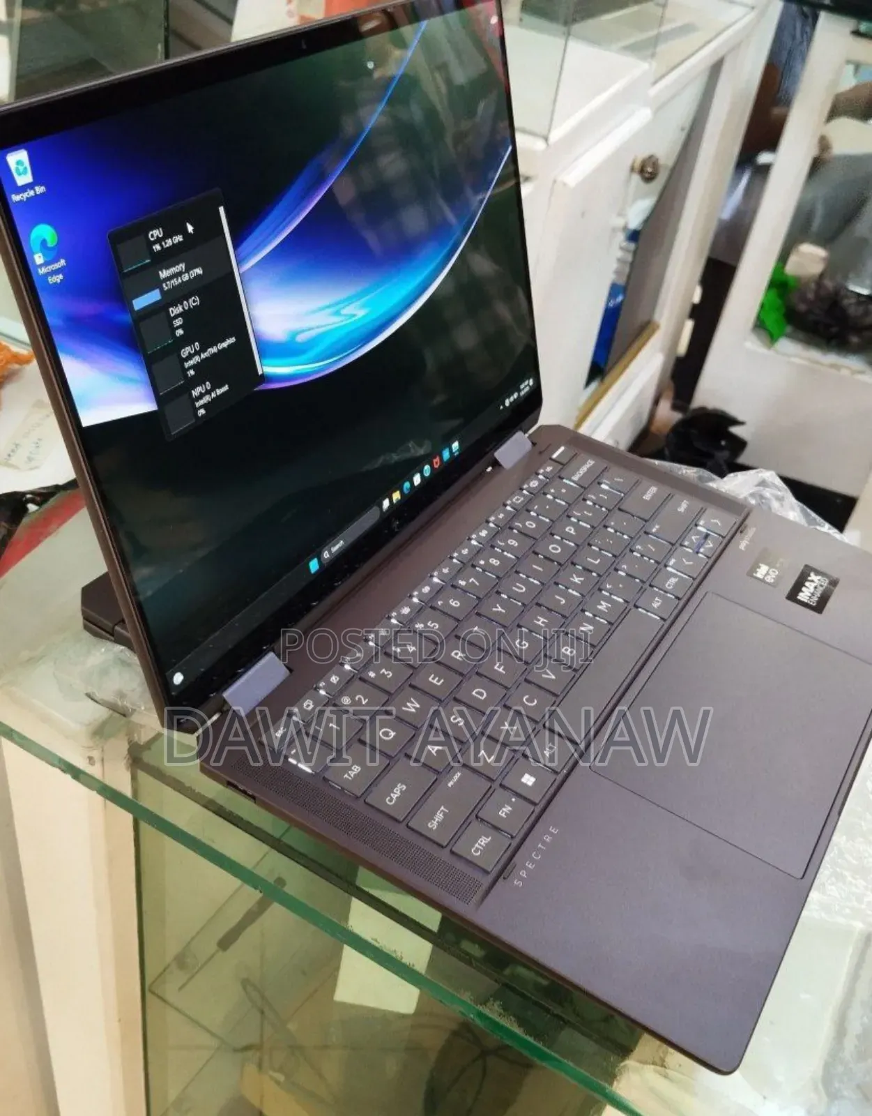 New Laptop HP Envy X360 16GB Intel Core Ultra 7 SSD 1T