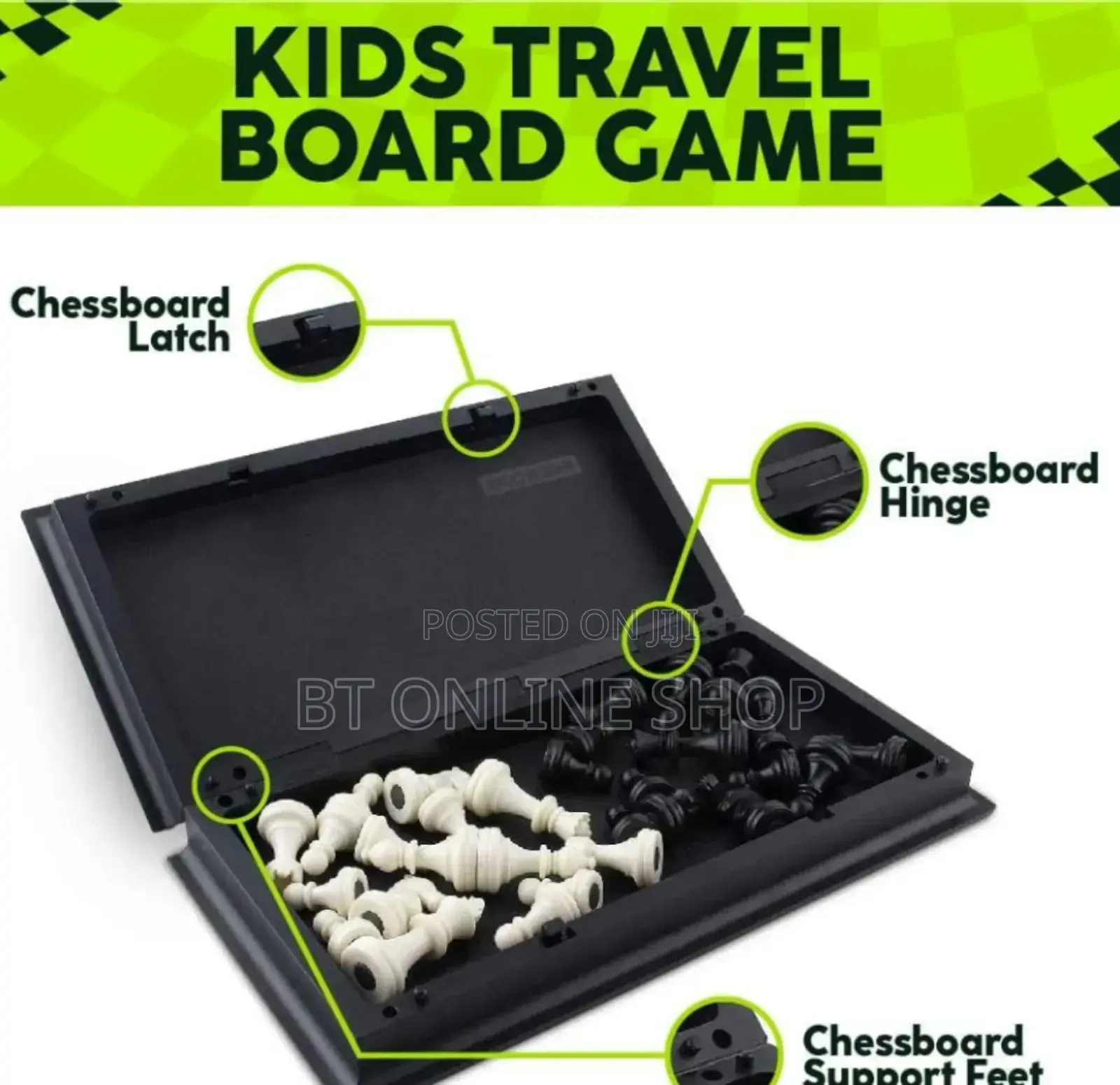 3 በ 1 የያዘ ቼዝ መጫወቻ