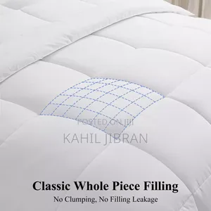 Comfort ለስላሳ እና ምቹ ነጭ ኮተን ኮምፈርት