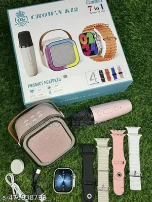 Photo - Crown Smartwatch + Speaker | Call, Track Play Anywhere!