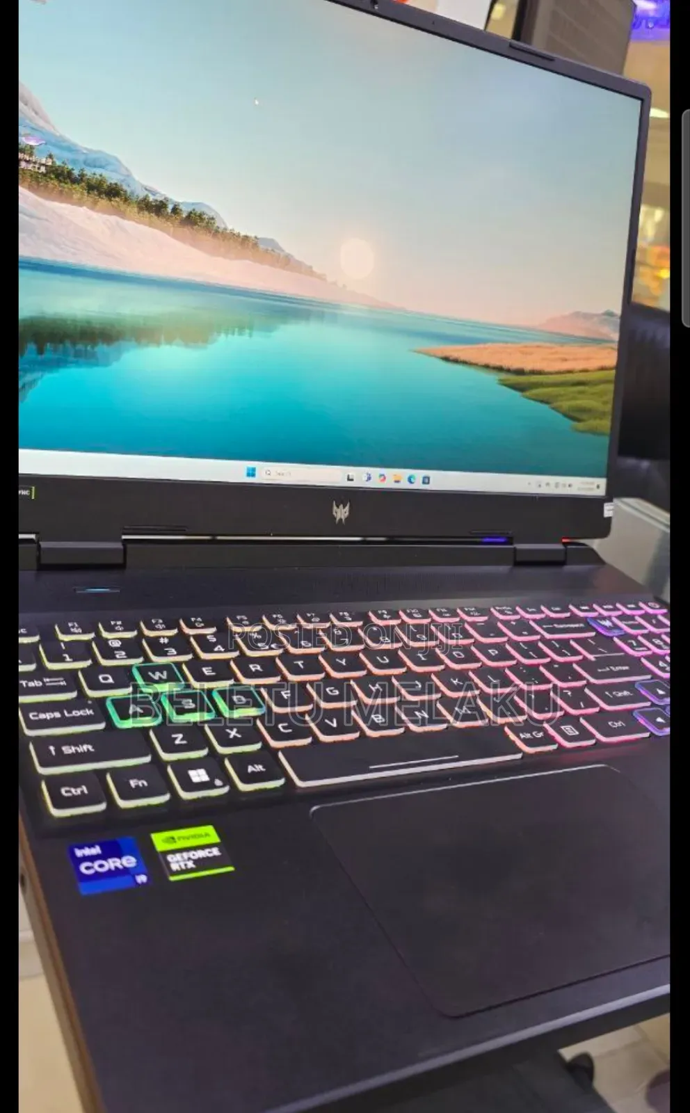 New Laptop Acer Predator Helios 300 16GB Intel Core I9 SSD 1T