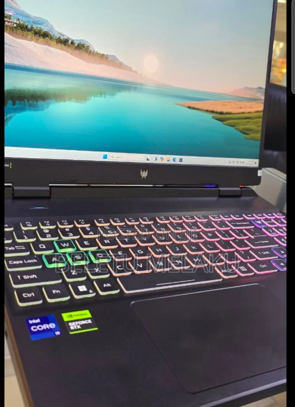 New Laptop Acer Predator Helios 300 16GB Intel Core I9 SSD 1T