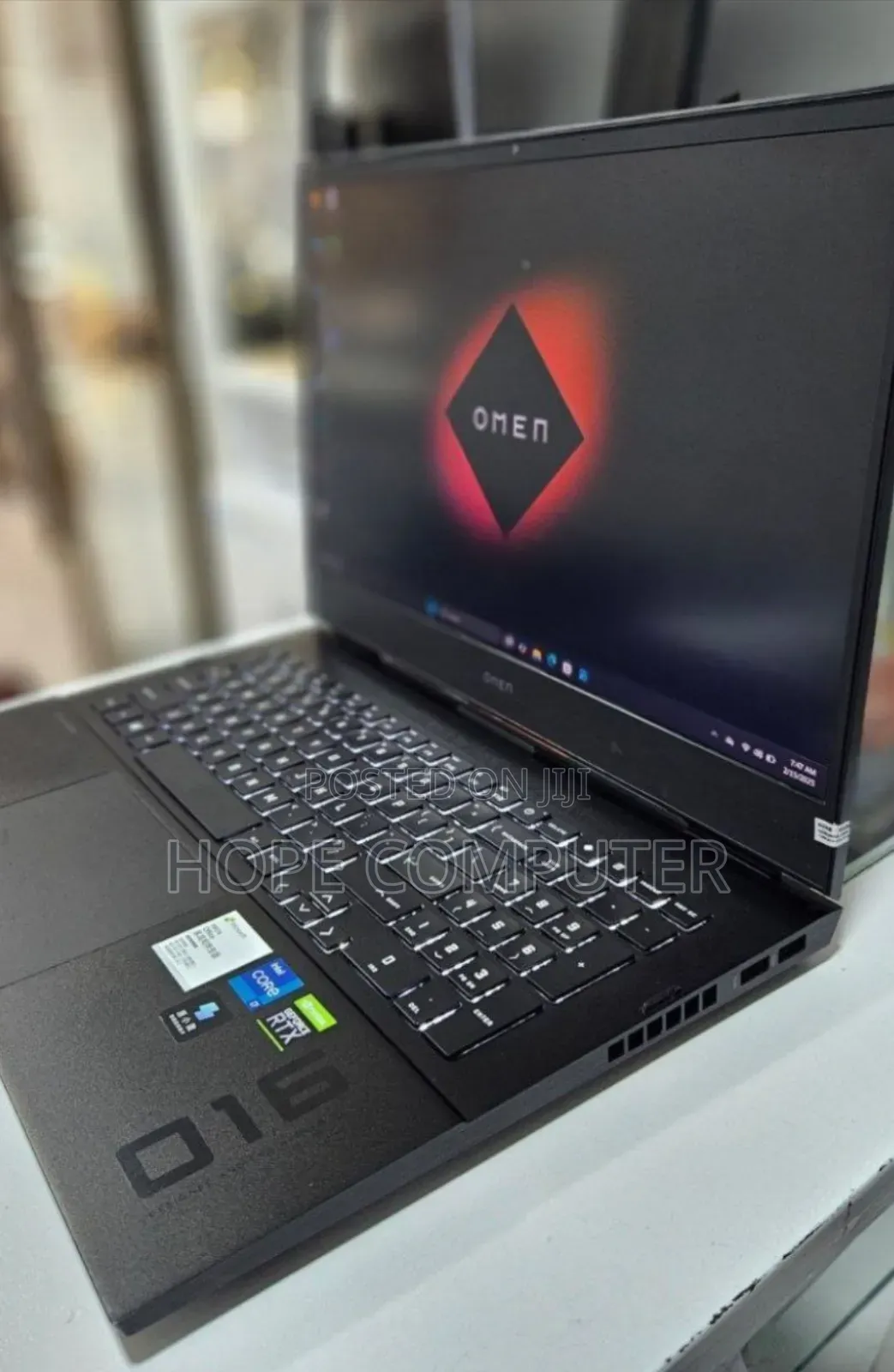 New Laptop HP Omen 15 16GB Intel Core I7 SSD 512GB