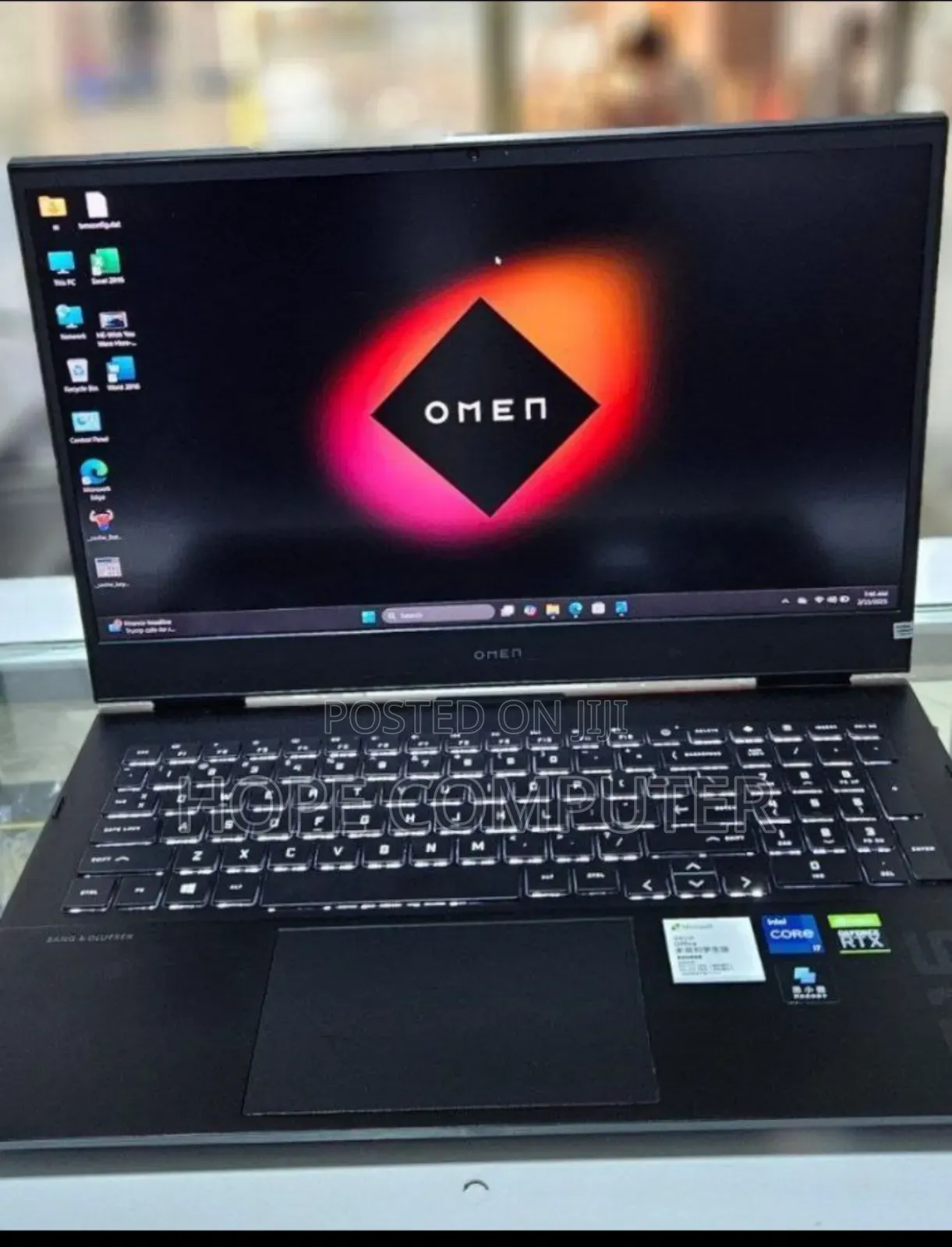 New Laptop HP Omen 15 16GB Intel Core I7 SSD 512GB