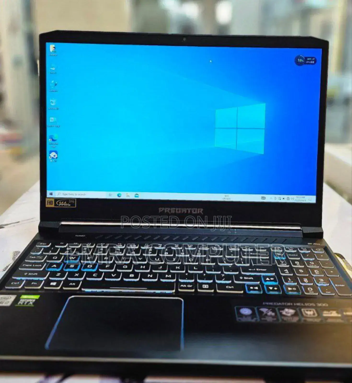 New Laptop Acer Predator Helios 300 16GB Intel Core I7 SSD 1T