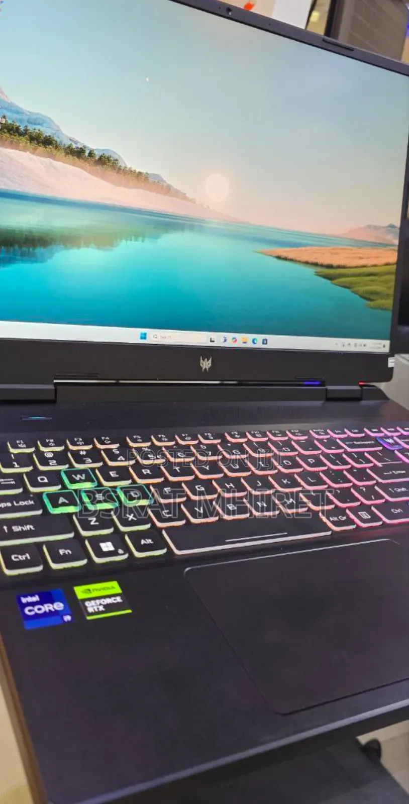 New Laptop Acer Predator Helios 300 16GB Intel Core I9 SSD 1T