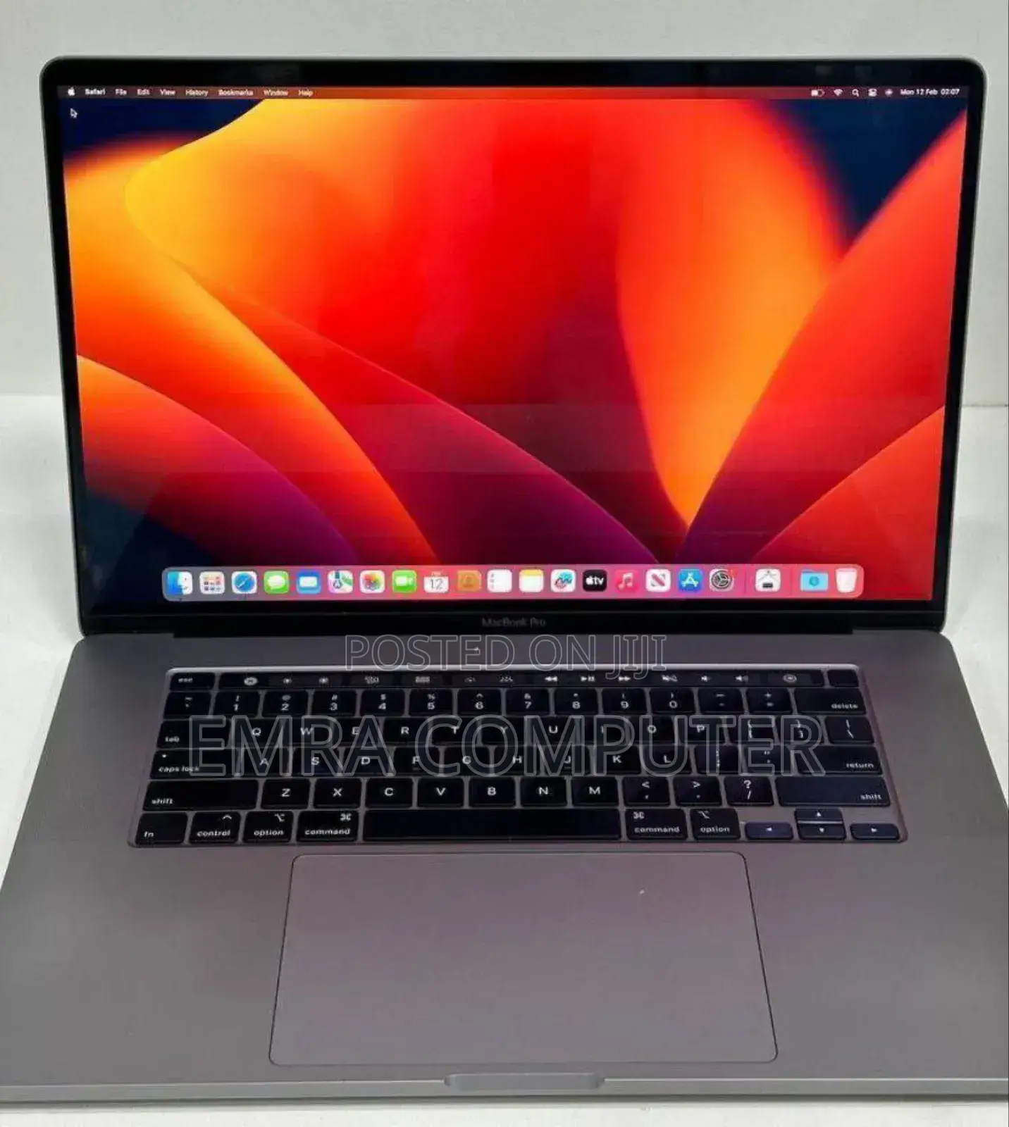 New Laptop Apple MacBook Pro 2019 16GB Intel Core I7 SSD 512GB