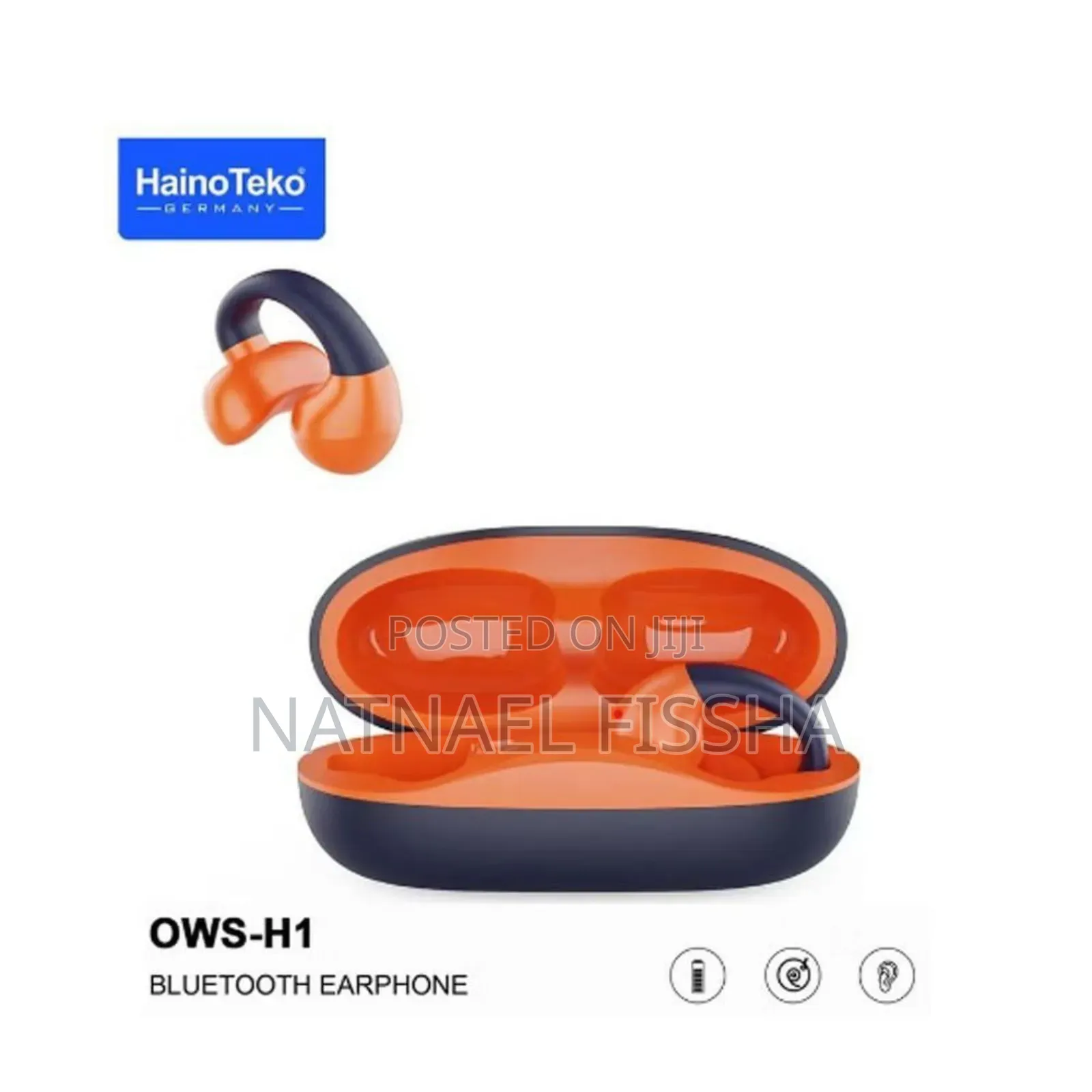 Hainoteko Germany Ear-Clip Earbuds