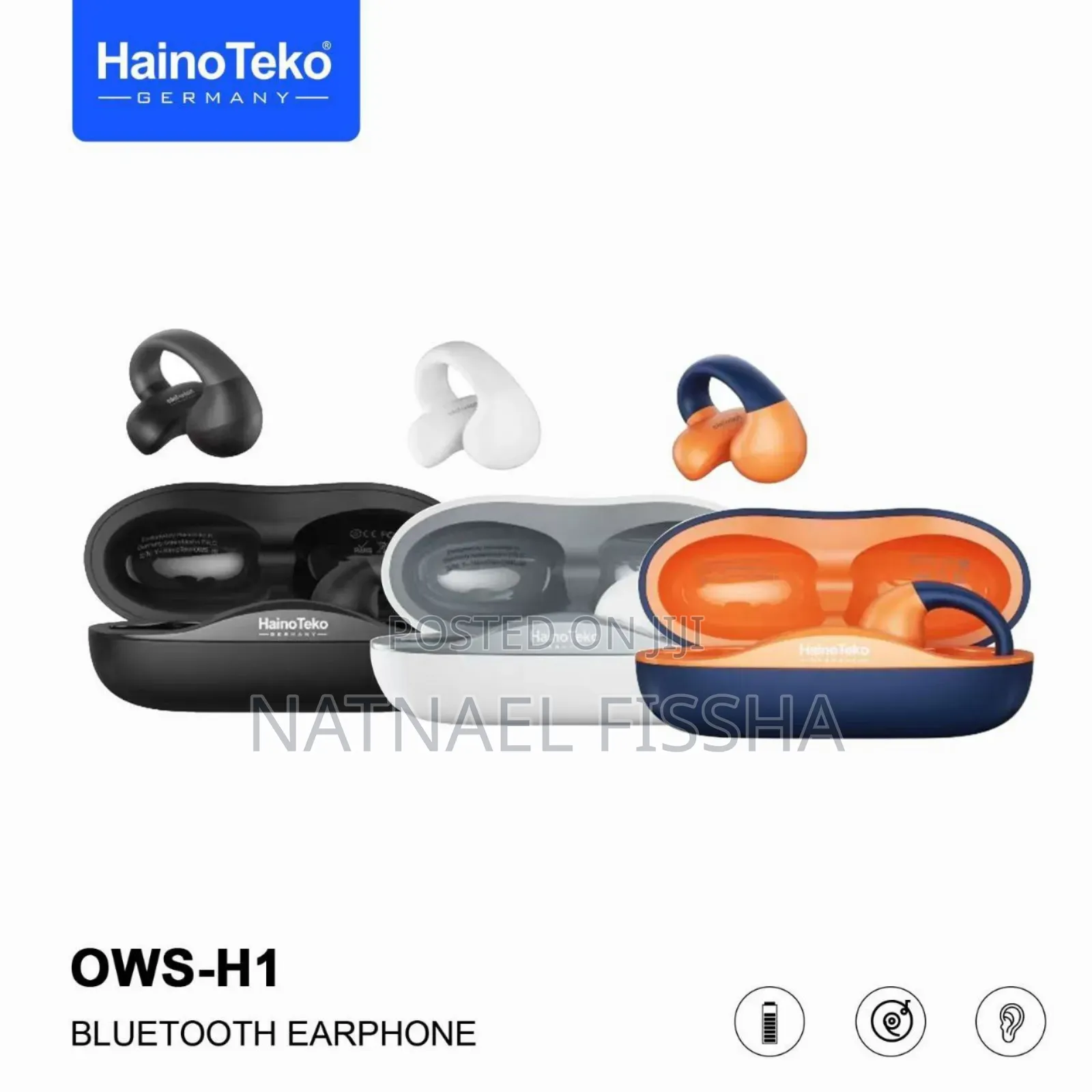 Hainoteko Germany Ear-Clip Earbuds