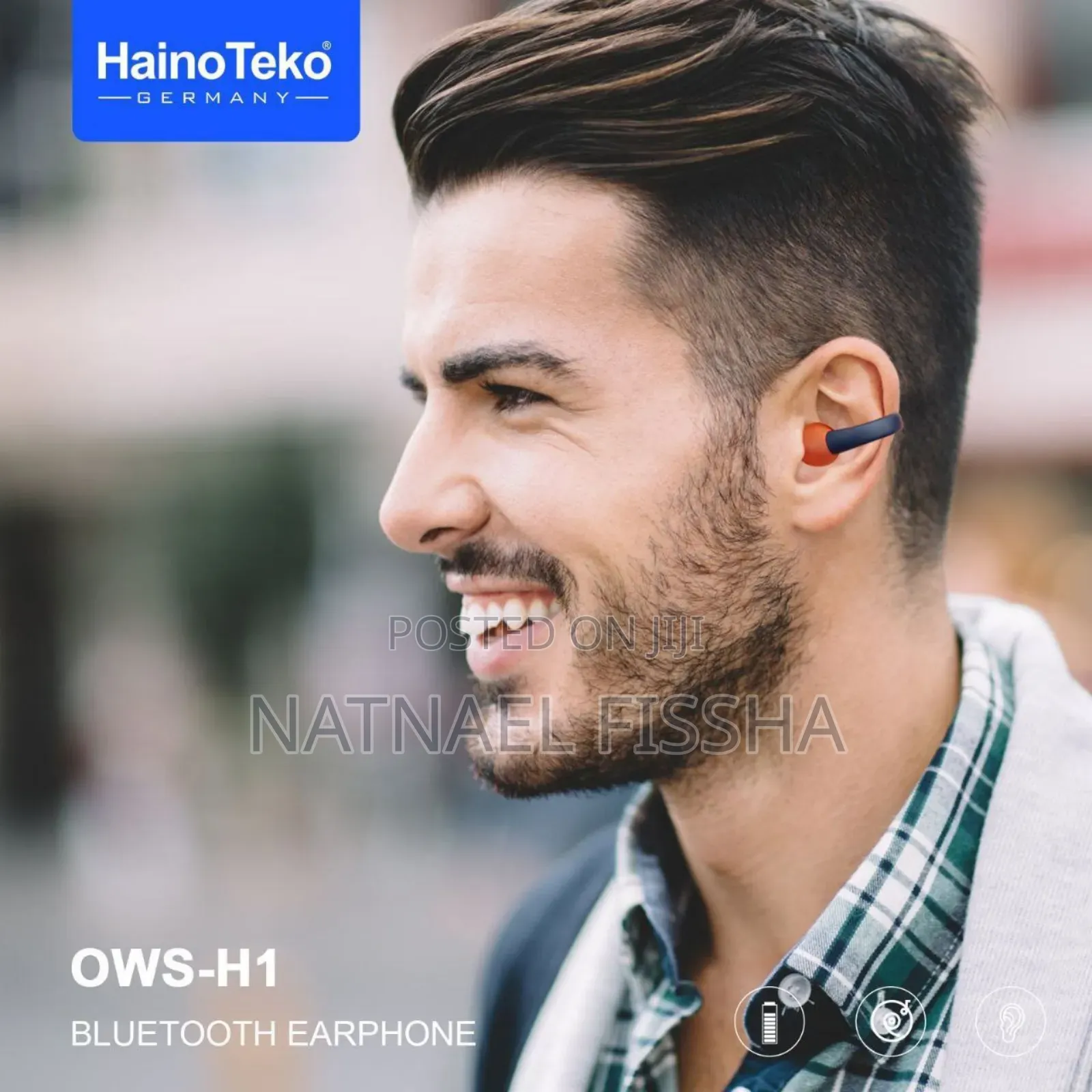 Hainoteko Germany Ear-Clip Earbuds