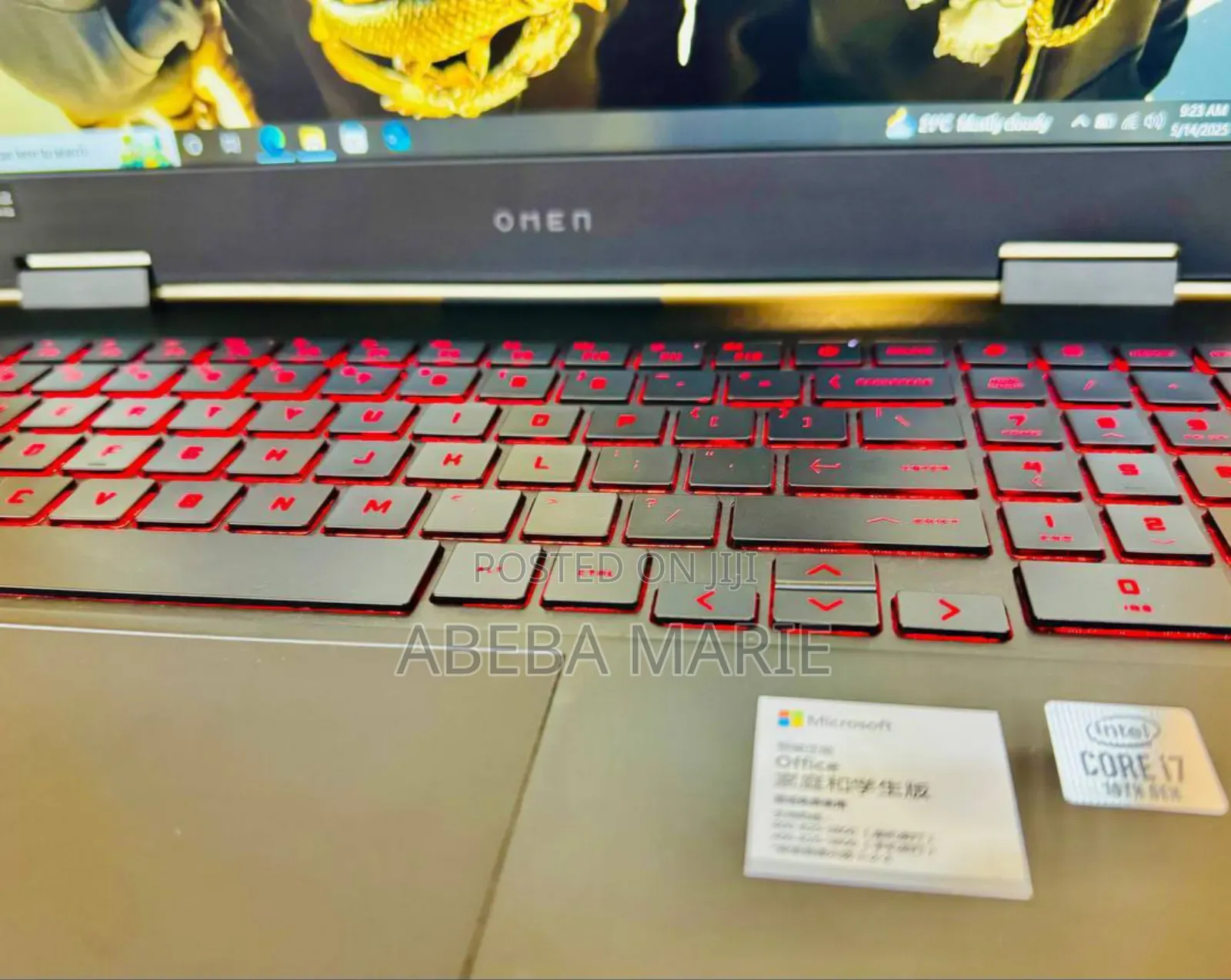 New Laptop HP Omen 15 16GB Intel Core I7 SSD 512GB