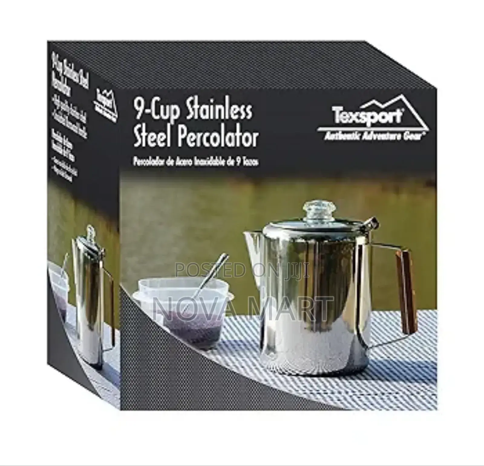 Stainless Steel Multi Use Percolator Coffee Pot
