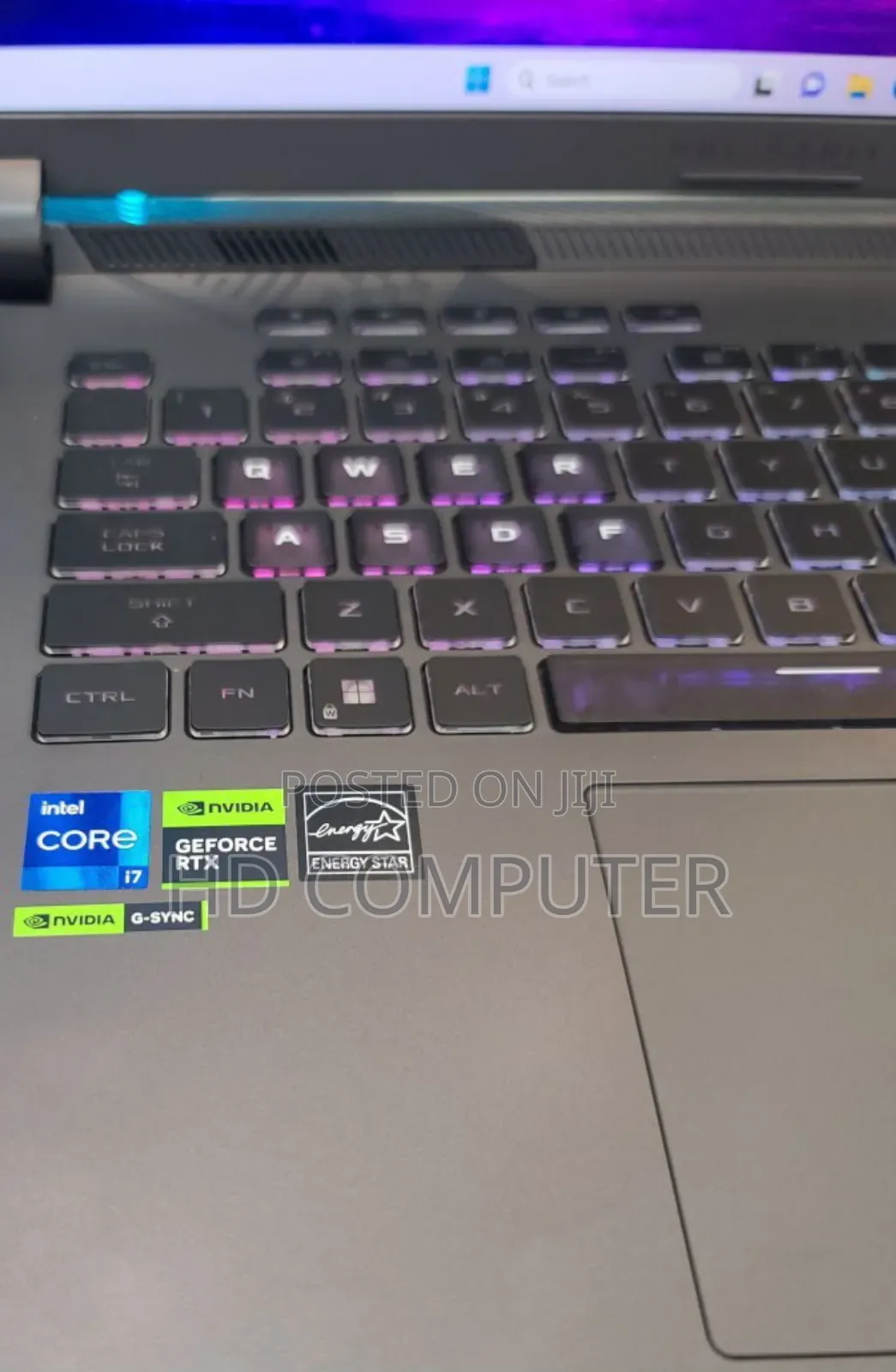 New Laptop Asus ROG Strix G15 16GB Intel Core I7 SSD 1T