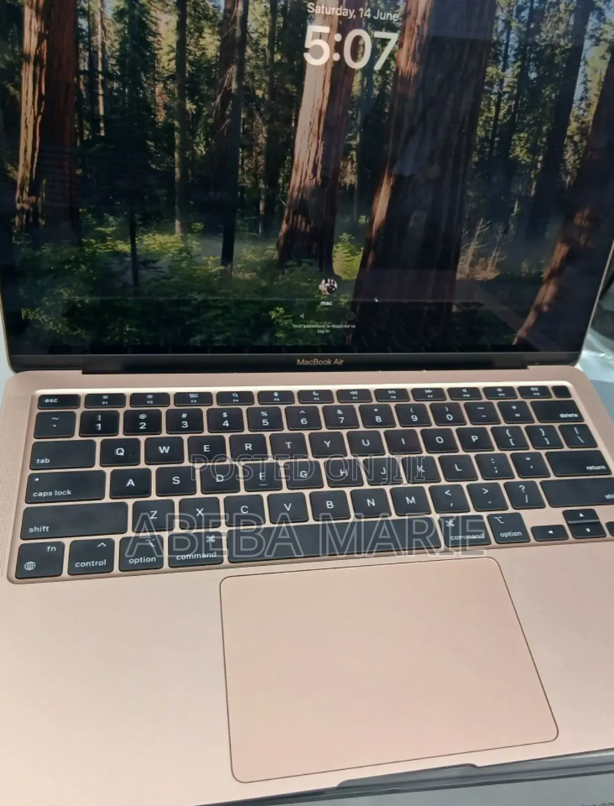 New Laptop Apple MacBook Air 2020 M1 8GB Apple M1 SSD 256GB