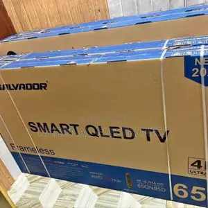 Photo - Salvador Tv 65"Inch Smart Frameless Qled Tv