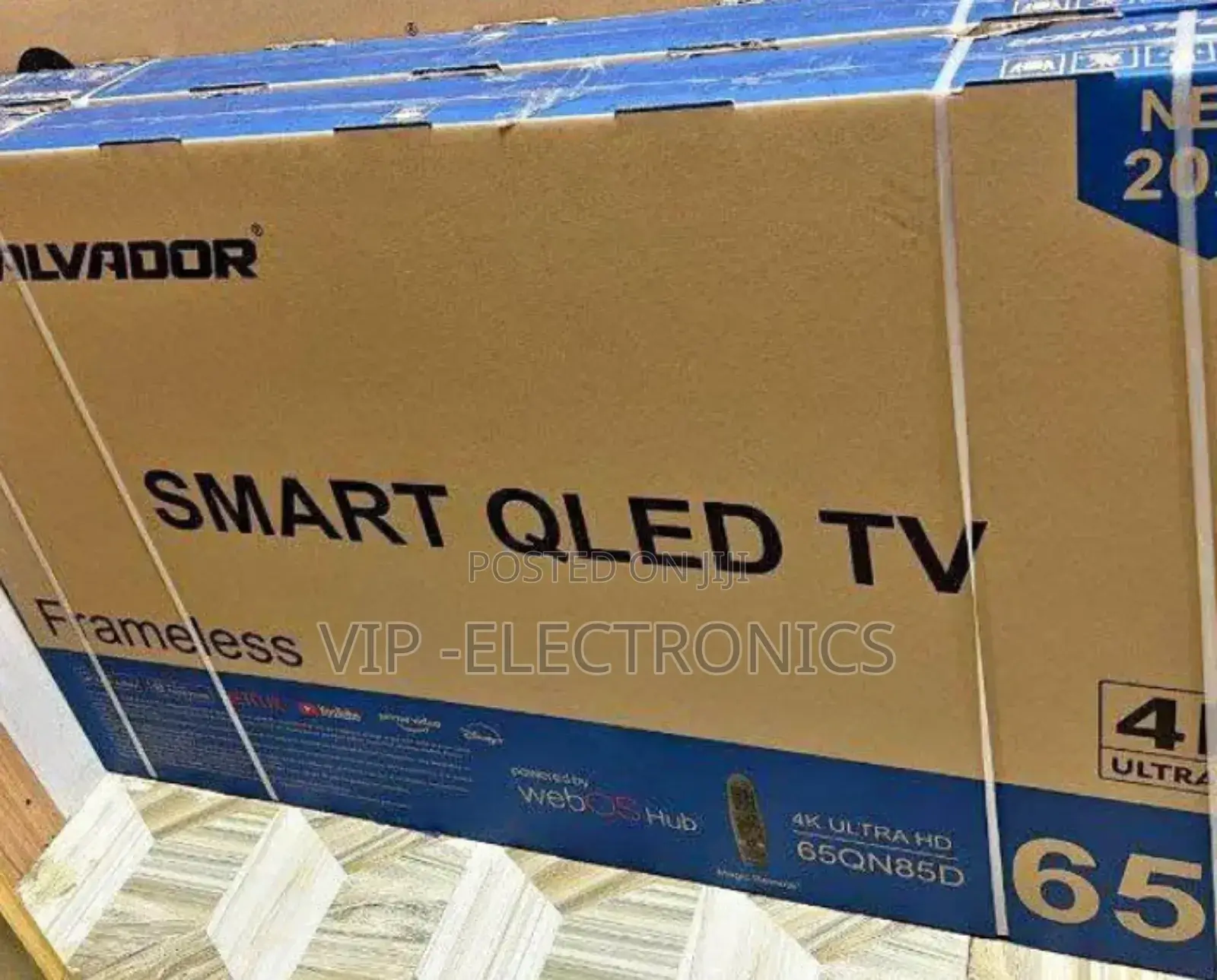 Salvador Tv 65"Inch Smart Frameless Qled Tv