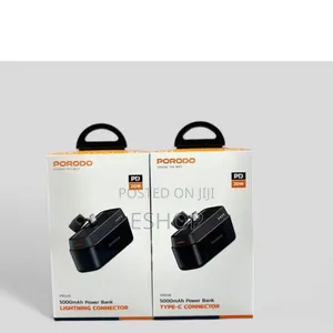 Photo - **Portable Powerful – Porodo 5000mah Power Bank**