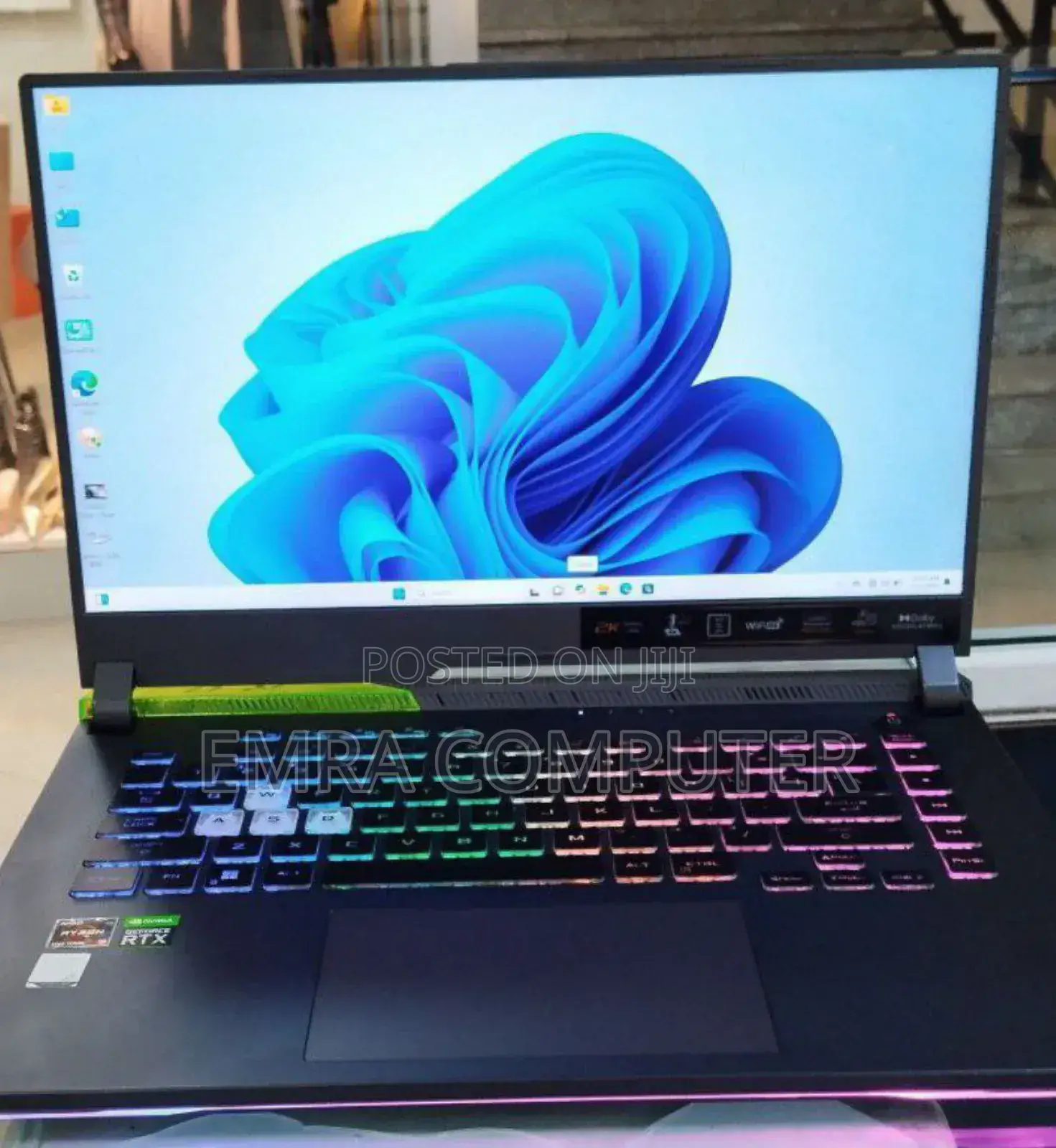 New Laptop Asus ROG Strix G15 16GB AMD Ryzen 9 SSD 512GB