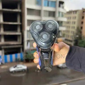 Kemei Shaver የፂም መላጫ ማስተካከያ Rechargeable Mens Facial Shaver