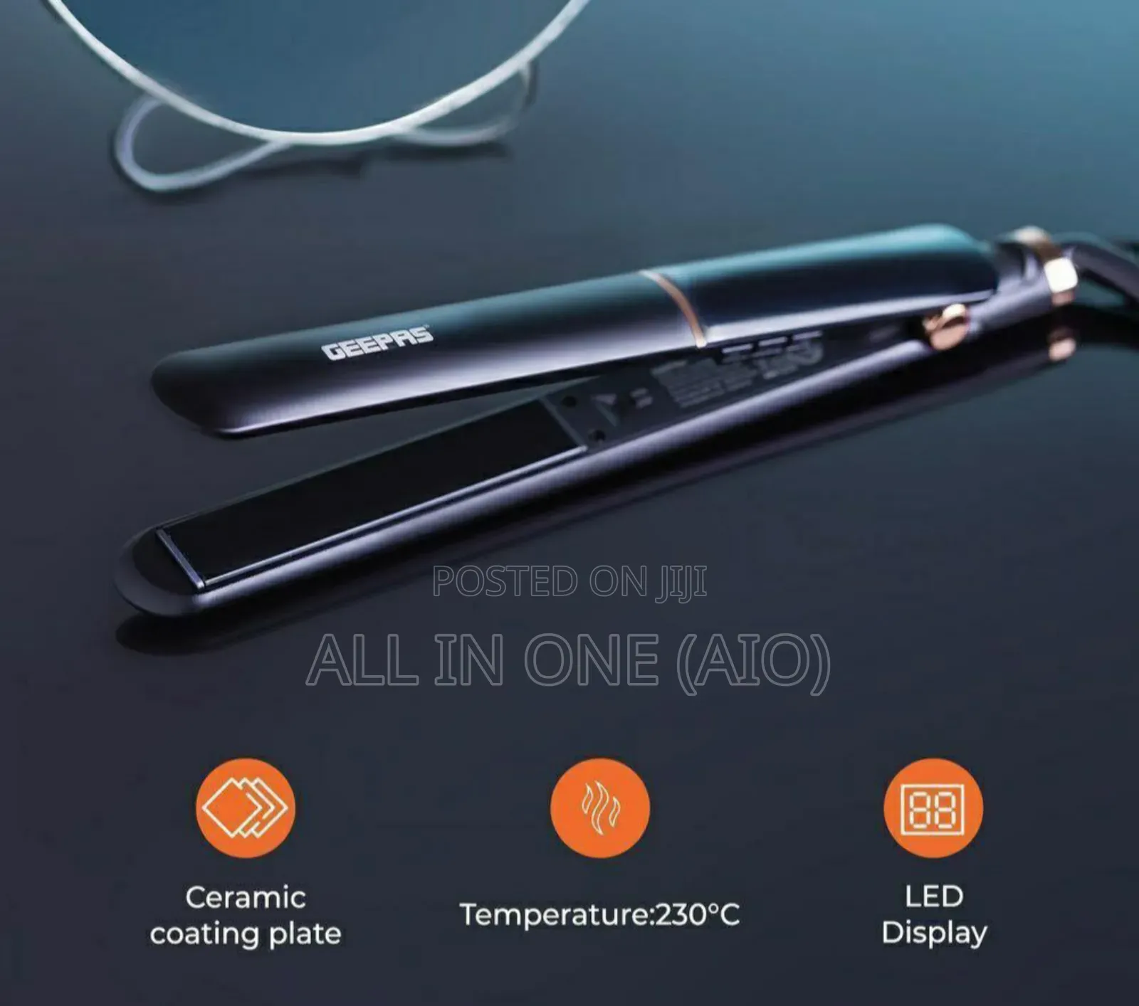 Geepas Professional Digital Hair Straightener