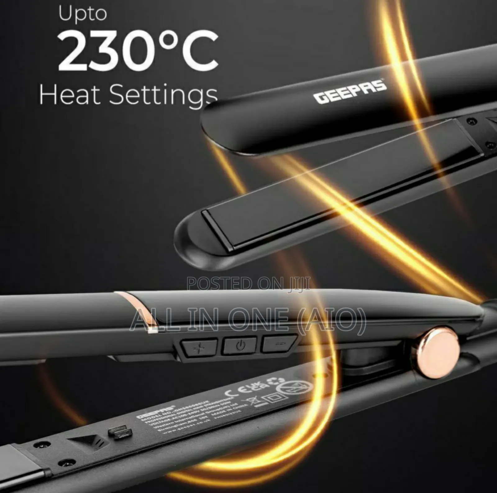 Geepas Professional Digital Hair Straightener